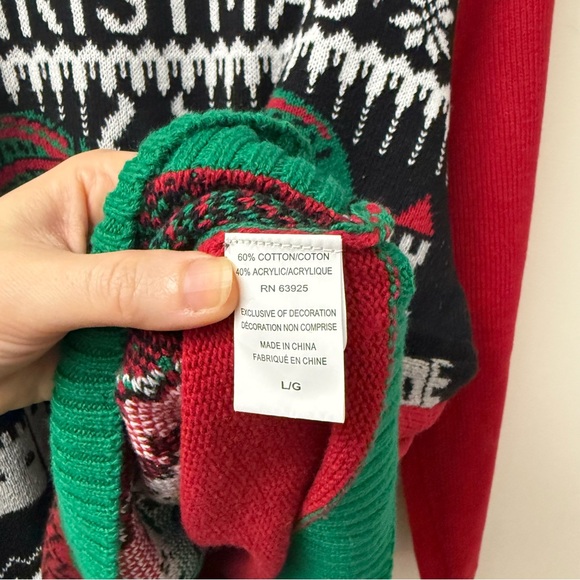 Men’s “Christmas is Coming” Ugly Sweater - Picture 10 of 10